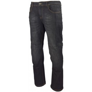 RO170 - Schwarze Aramid Motorradjeans mit Protektoren für Herren - 1