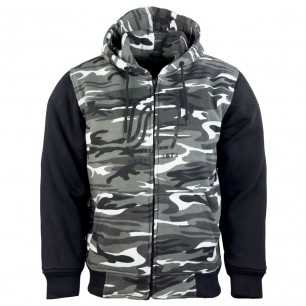 Römer RO3350 Motorrad Hoodie – Aramidverstärkt mit Protektoren & Mesh-Futter