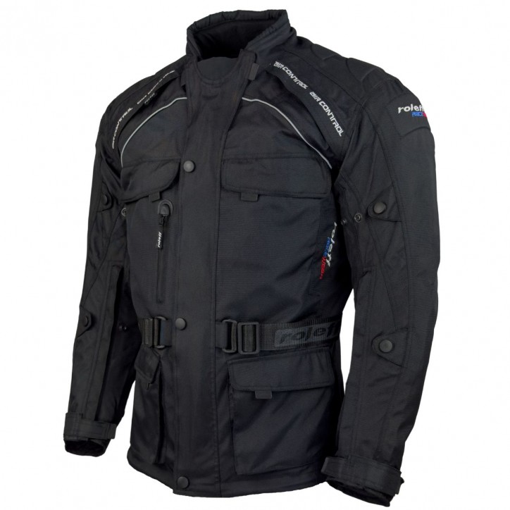 Roleff RO780 Motorradjacke – Schwarz, wasserdicht, atmungsaktiv & mit Protektoren Roleff RO780 Motorradjacke – Schwarz, wasserdicht, atmungsaktiv & mit Protektoren
