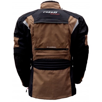 Roleff RO1122 Enduro-Motorradjacke – Robuste Offroad-Jacke mit Protektoren & Belüftung - 4