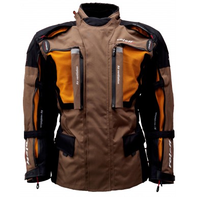 Roleff RO1122 Enduro-Motorradjacke – Robuste Offroad-Jacke mit Protektoren & Belüftung - 3