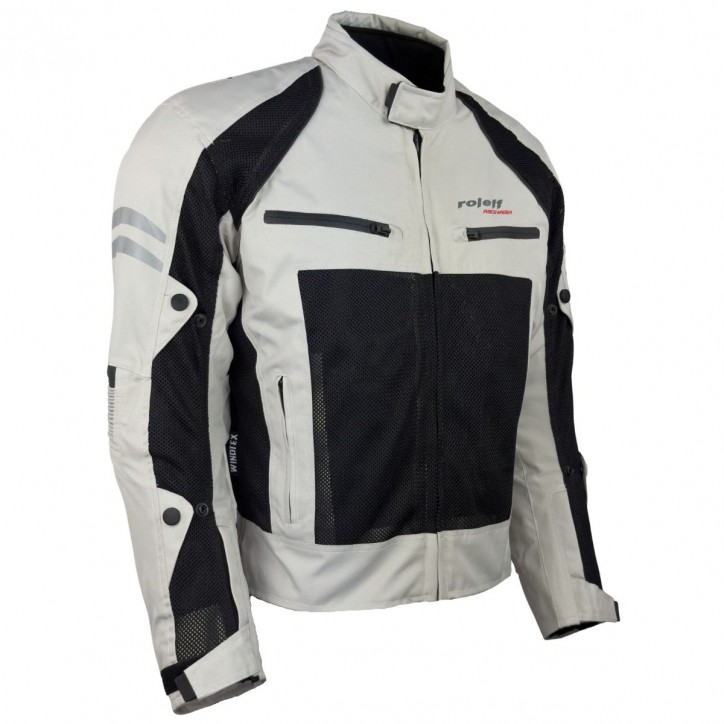 Roleff RO614 Mesh Motorradjacke – Helle, Atmungsaktive Jacke mit Klimamembrane Roleff RO614 Mesh Motorradjacke – Helle, Atmungsaktive Jacke mit Klimamembrane