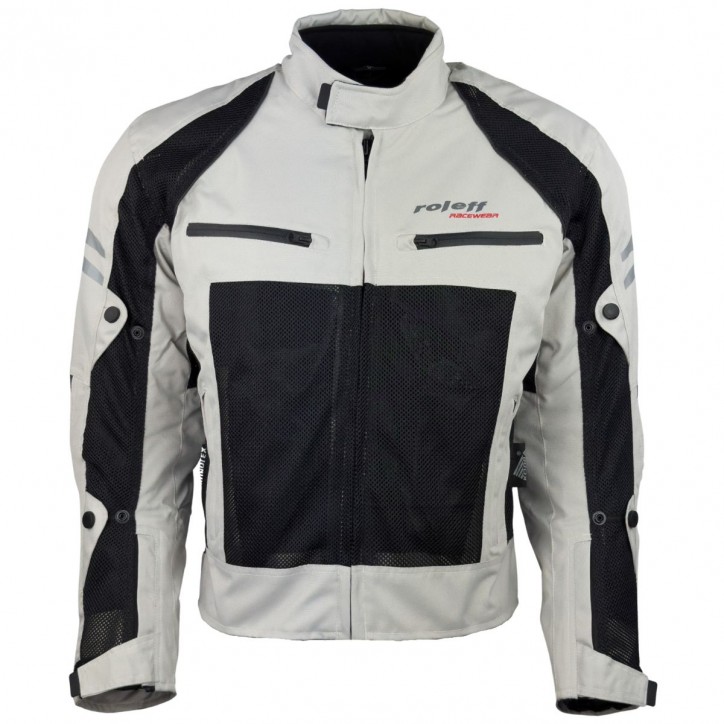 Roleff RO614 Mesh Motorradjacke – Helle, Atmungsaktive Jacke mit Klimamembrane Roleff RO614 Mesh Motorradjacke – Helle, Atmungsaktive Jacke mit Klimamembrane