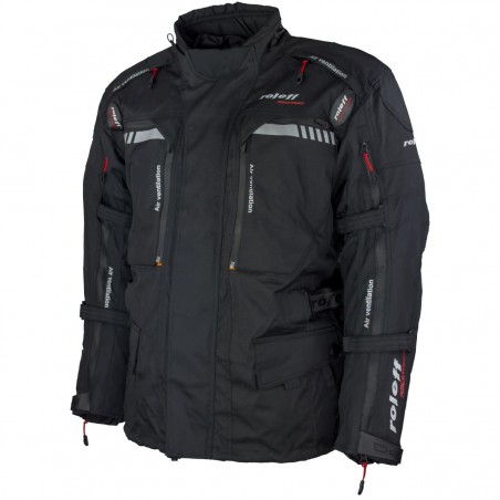 Roleff RO1120 Enduro-Motorradjacke – Robuste Offroad-Jacke mit Protektoren & Belüftung - 1