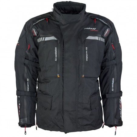 Roleff RO1120 Enduro-Motorradjacke – Robuste Offroad-Jacke mit Protektoren & Belüftung