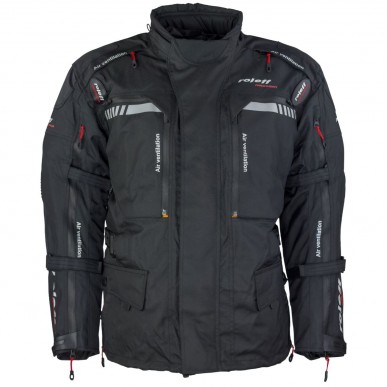 Roleff RO1120 Enduro-Motorradjacke – Robuste Offroad-Jacke mit Protektoren & Belüftung - 2