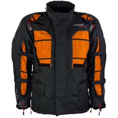 Roleff RO1120 Enduro-Motorradjacke – Robuste Offroad-Jacke mit Protektoren & Belüftung - 3