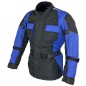 RO431K Kinder- Motorradjacke, CE-Protektoren, blau RO431K Kinder- Motorradjacke, CE-Protektoren, blau