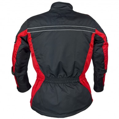 Roleff RO432K Kinder-Motorradjacke – Rot/Schwarz, wasserdicht, atmungsaktiv & mit Protektoren - 4