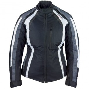 Akuma Venedig Lady Damenjacke Schwarz/Grau/Weiß