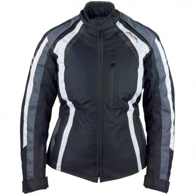Akuma Venedig Lady Damenjacke Schwarz/Grau/Weiß - Größe S - 2