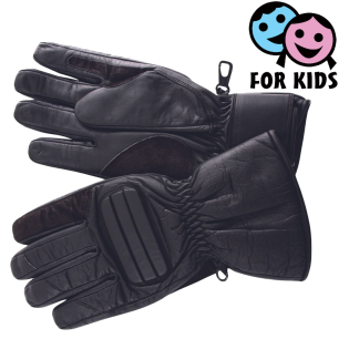 RO500K - Kinder- Lederhandschuhe mit kurzer Stulpe - 1