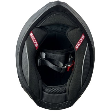 RR20170 - Römer Motorradhelm - Integralhelm mit Sonnenvisier, schwarzmatt - 9