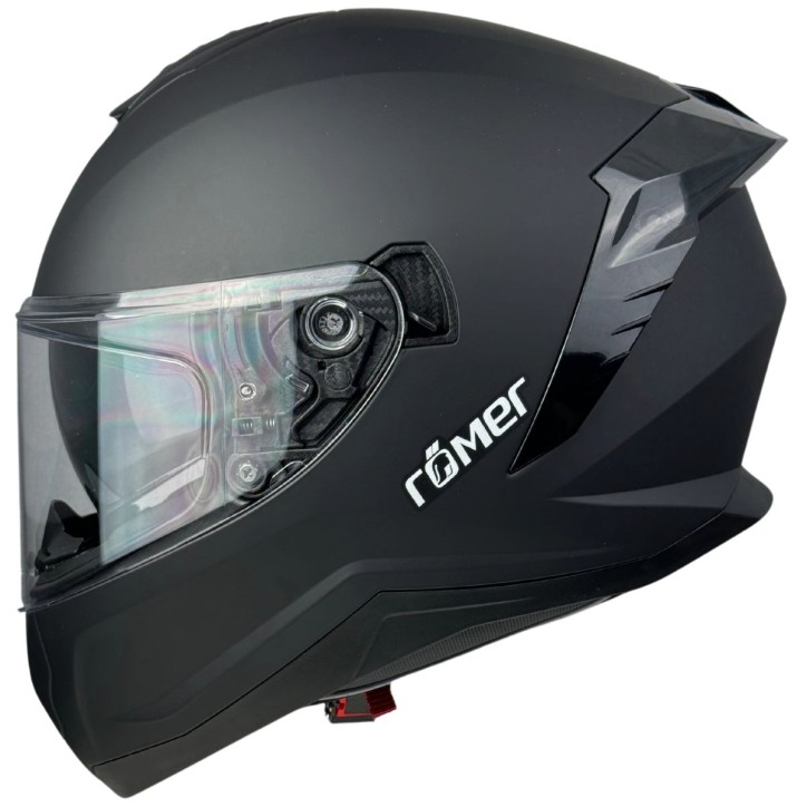 RR20170 - Römer Motorradhelm - Integralhelm mit Sonnenvisier, schwarzmatt RR20170 - Römer Motorradhelm - Integralhelm mit Sonnenvisier, schwarzmatt