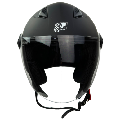 RR10801 - Römer Jethelm - Motorradhelm, mattschwarz - 6