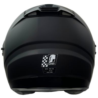 RR10901 - Römer Jethelm - Motorradhelm mit Sonnenvisier, schwarzmatt - 3