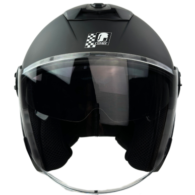 RR10901 - Römer Jethelm - Motorradhelm mit Sonnenvisier, schwarzmatt - 6