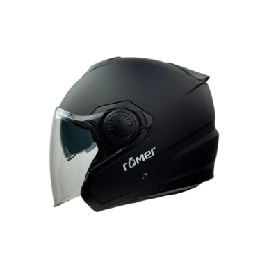 RR10901 - Römer Jethelm - Motorradhelm mit Sonnenvisier, schwarzmatt - 7