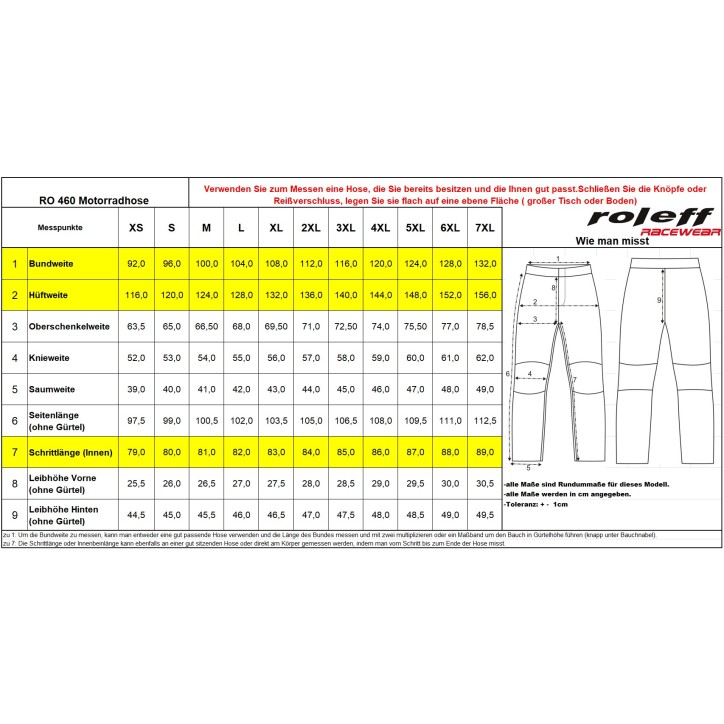 Roleff RO460 Motorradhose – Nubukleder, wasserdicht, atmungsaktiv & mit Protektoren und Belüftung Roleff RO460 Motorradhose – Nubukleder, wasserdicht, atmungsaktiv & mit Protektoren und Belüftung