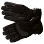 RO600 - Schwarze, leichte Leder-Textil Rollerhandschuhe KODRA­® für Frühling und Herbst