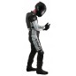 RO312 - Leder- Motorradkombi in schwarz / weiß mit Titaniumschleifern RO312 - Leder- Motorradkombi in schwarz / weiß mit Titaniumschleifern