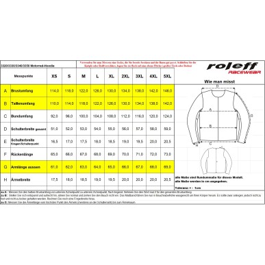 Römer RO3320 Motorrad Hoodie – Aramidverstärkt mit Protektoren & Mesh-Futter - 5
