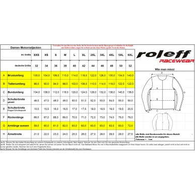 Roleff RO1811D Damen Sommer-Motorradjacke – Atmungsaktiv, wasserdicht & mit Protektoren - 5
