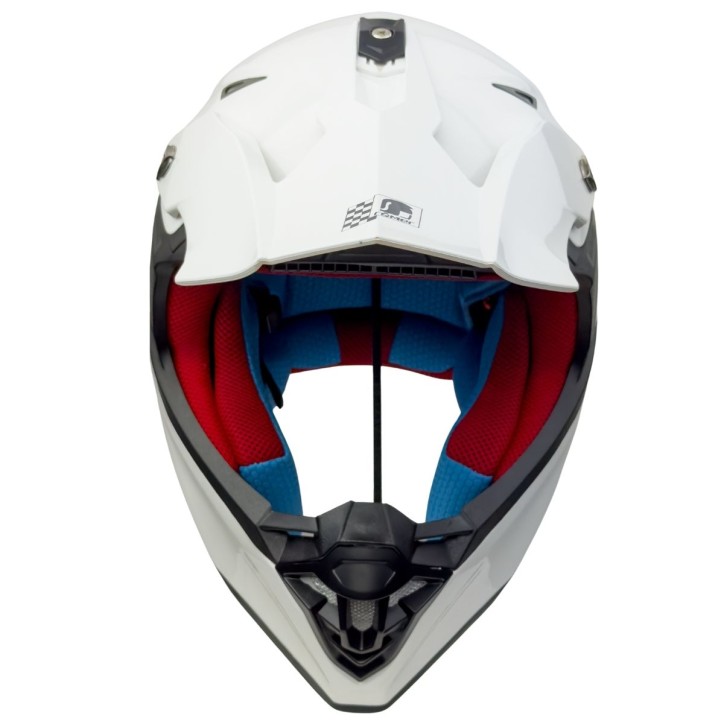 RR13017 Römer Crosshelm Weiß Glänzend – Motorradhelm mit Ratschenverschluss & Belüftung RR13017 Römer Crosshelm Weiß Glänzend – Motorradhelm mit Ratschenverschluss & Belüftung