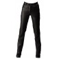 RO2 - Schwarze, klassische Lederjeans mit Taschen für Protektoren RO2 - Schwarze, klassische Lederjeans mit Taschen für Protektoren