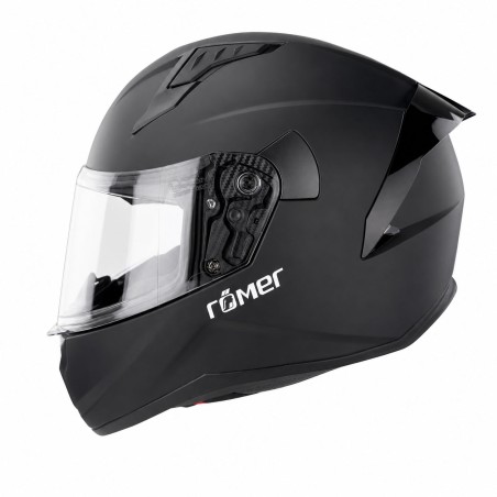 RR202410 Römer Integralhelm - Motorradhelm matt/schwarz - XS-XXL