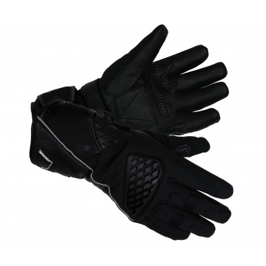 RO201 - Schwarze Motorradhandschuhe - 1