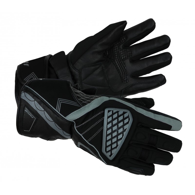 RO202 - Schwarz-Graue Motorradhandschuhe RO202 - Schwarz-Graue Motorradhandschuhe