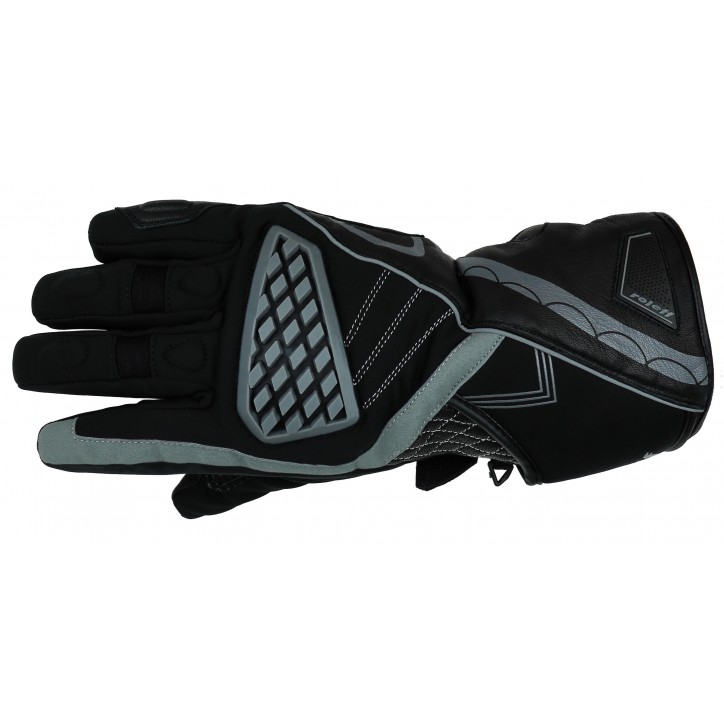 RO202 - Schwarz-Graue Motorradhandschuhe