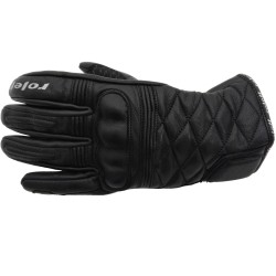 RO43 - Sommer Handschuhe aus Leder - gesteppte Stulpe