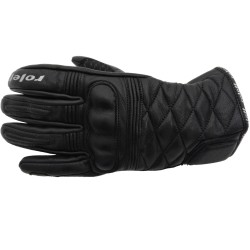 RO43 - Sommer Handschuhe aus Leder - gesteppte Stulpe