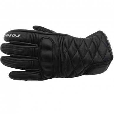 RO43 - Sommer Handschuhe aus Leder - gesteppte Stulpe - 2