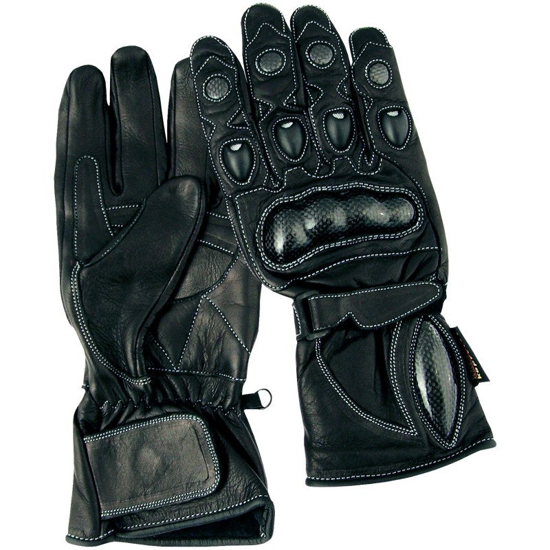 RO61A - Lederhandschuhe mit Protektoren und Belüftung - 1
