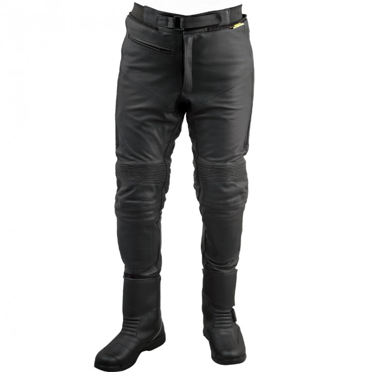 RO16 - Stiefel- Motorradhose aus hochwertigem Rind-Nappaleder und kompletter Sicherheitsausstattung RO16 - Stiefel- Motorradhose aus hochwertigem Rind-Nappaleder und kompletter Sicherheitsausstattung
